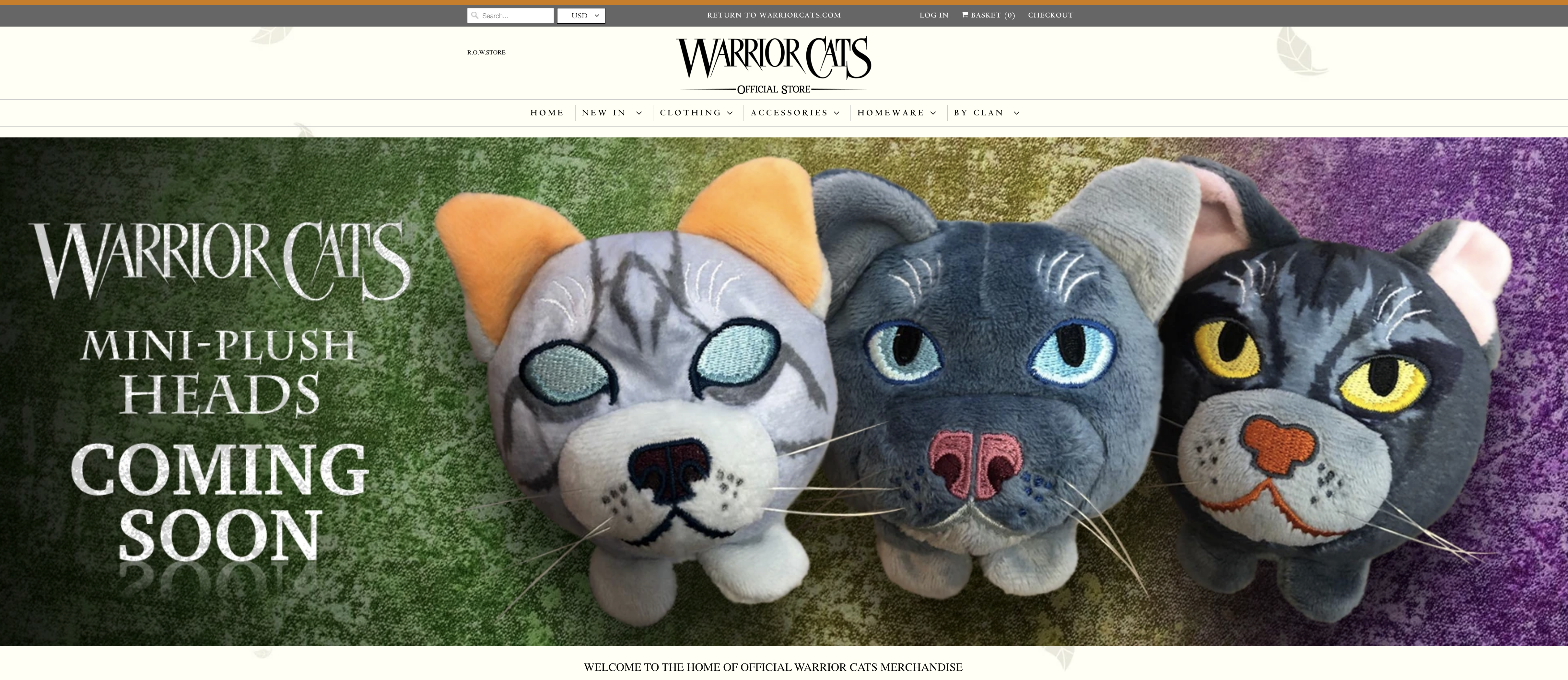 Warrior Cats products for sale