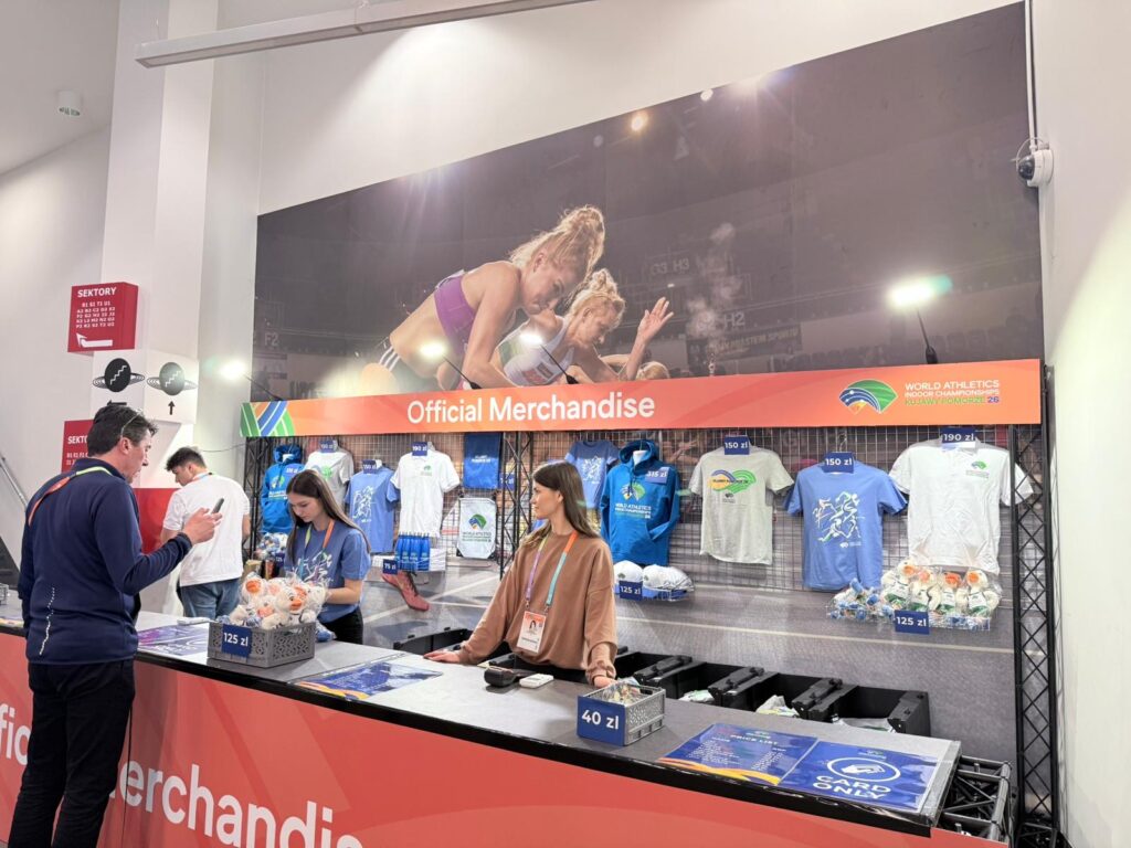 Event Merchandising X World Athletics